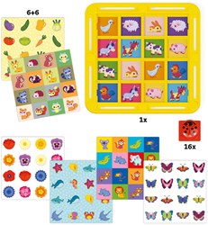 Quercetti Lernspiel Fantamemo Marienkäfer Mosaikspielzeug