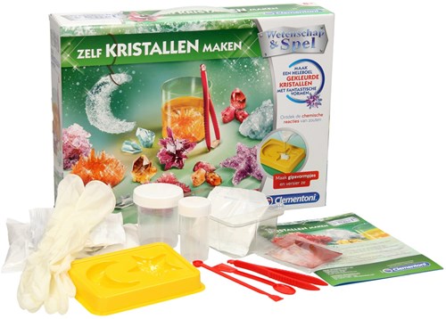 Clementoni Wissenschaft Kristall Experimentierset für Kinder ab 8 Jahren-2