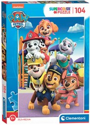 Clementoni Puzzle Paw Patrol - 104 Teile Karton Kinderspiel