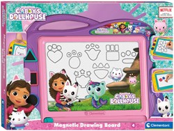 Clementoni Gabby's Dollhouse magnetische Maltafel - kreatives Spielzeug ab 4 Jahren