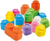 Clementoni Soft Clemmy Bausteine Set - 40 weiche Bausteine für Babys-2