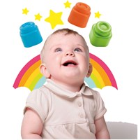 Clementoni Soft Clemmy Bausteine Set - 40 weiche Bausteine für Babys-3