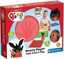 Clementoni sensorische Spielmatte Bing - Lernspielzeug mit Figuren