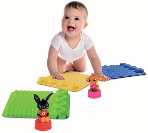 Clementoni sensorische Spielmatte Bing - Lernspielzeug mit Figuren-2