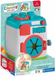 Clementoni Soft Clemmy Waschmaschine interaktives Spielzeug für Kleinkinder
