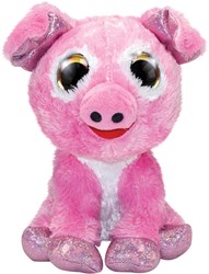 Lumo Stars Plüsch Schwein Piggy 15cm mit großen Augen Kuscheltier