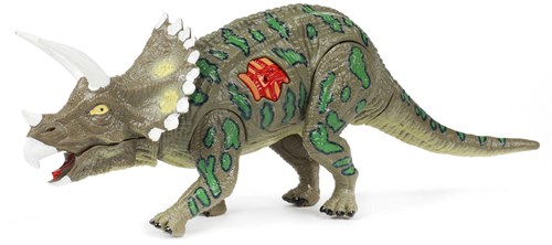 Bewegliche Dinosaurier Spielzeug mit Sound - Dino Figur braun - World of Dinosaurs-2