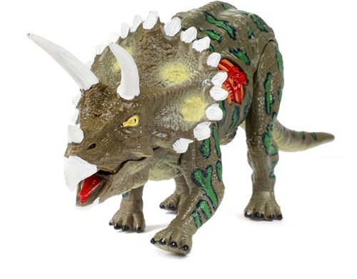 Bewegliche Dinosaurier Spielzeug mit Sound - Dino Figur braun - World of Dinosaurs-3