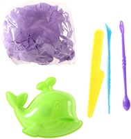 Kidsfun Dynamic Sand Spielset mit Zubehör - 250g buntes Sandspielzeug-2