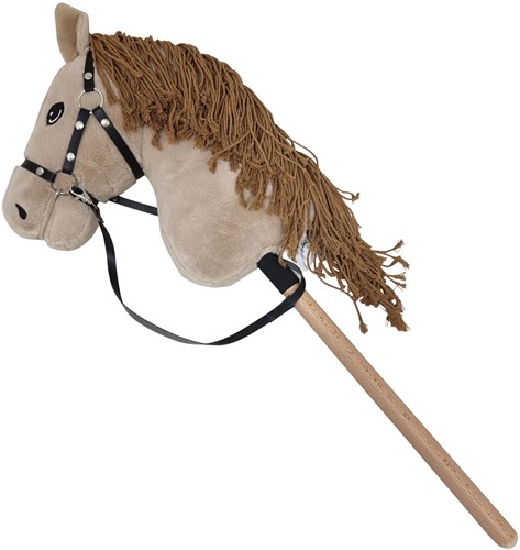 Playwood Steckenpferd mit Halfter - Hobby Horsing Spielzeugpferd 69 cm