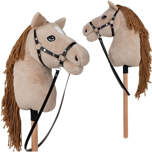 Playwood Steckenpferd mit Halfter - Hobby Horsing Spielzeugpferd 69 cm-2