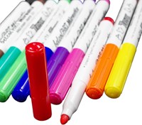 Eduplay Textilstifte Set - 10 bunte Stoffmalstifte für Kinder-2