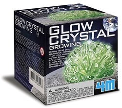 4M Science Kristallzucht Glow in the Dark Experimentierkasten Spielzeug