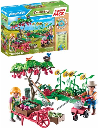 Playmobil Bauernhof Spielzeug Starter Pack Gemüsegarten - nachhaltig & lehrreich-3