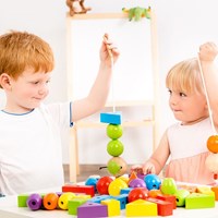 Beleduc XXL Holz-Bauspiel Rondo Vario pädagogisches Spielzeug-3