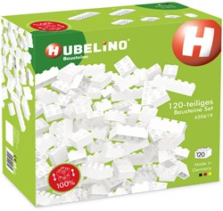 Hubelino Bouwstenen Wit, 120dlg.