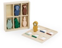 Trixie Holzspielzeug Tierapartment - FSC Holz Puppenhaus Tiere-3