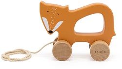 Trixie Holz Nachziehtier Mr. Fox - FSC Holzspielzeug orange