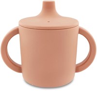 Trixie Silikon Trinklernbecher rosa Mrs. Cat - auslaufsicher Babybecher-2