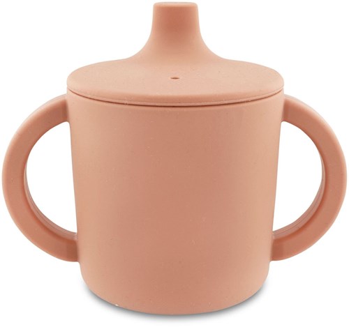 Trixie Silikon Trinklernbecher rosa Mrs. Cat - auslaufsicher Babybecher-2