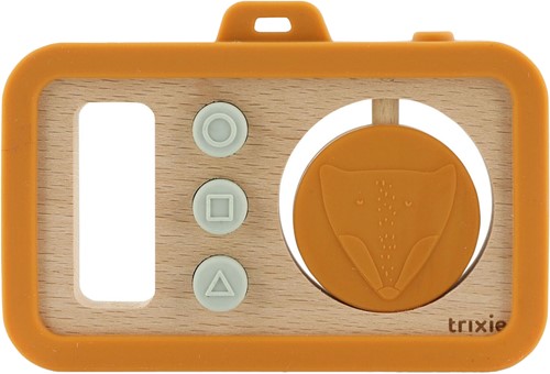Trixie Houten baby camera met siliconen - Mr. Fox