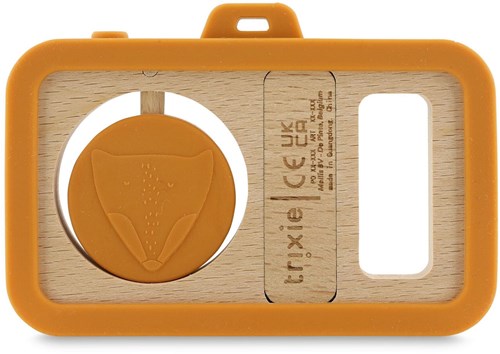 Trixie Holz Baby Kamera - sensorisches Spielzeug Mr. Fox - nachhaltiges Geschenk-3