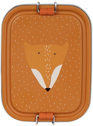 Trixie Brotdose Edelstahl klein Mr. Fox Lunchbox Kinder-3