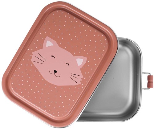 Trixie Lunchbox klein - Brotdose Mrs. Cat für Kinder-2
