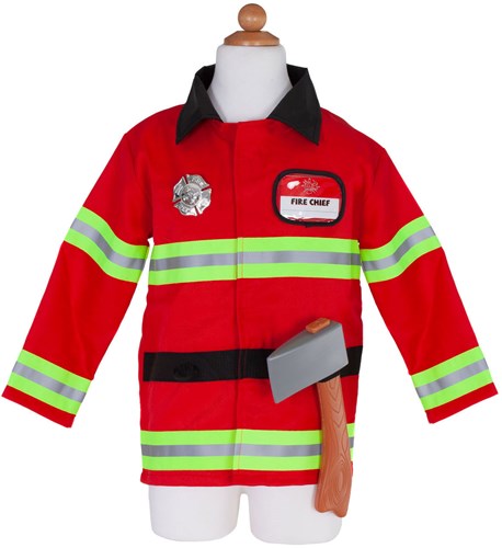 Great Pretenders Feuerwehrmann Kostümset für Kinder Größe 3-4 Jahre-2