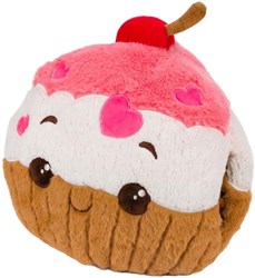 Noxxiez Handwärmer Kuscheltier Cupcake Kissen Plüsch Spielzeug