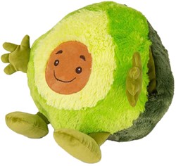 Noxxiez Handwärmer Avocado Kuschelkissen - superweiches Spielzeugkissen