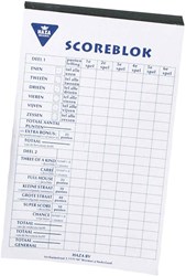 Haza Spielblock Papier für Yahtzee 250 Blatt weiß multi