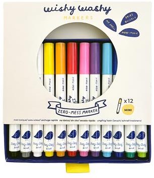 Jaq Jaq Bird abwischbare Marker Mini Set - 12 Farben für Kinder-3