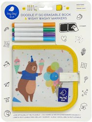 Jaq Jaq Bird Malbuch Mini Doodle It En Go - Bär - wiederverwendbar