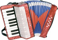 Bontempi Akkordeon Spielzeug mit 17 Tasten und 8 Bassknöpfen für Kinder-2