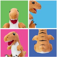 Lumo Stars Kuscheltier Dino T-Rex Baby 15cm - Plüsch Dinosaurier Spielzeug-3