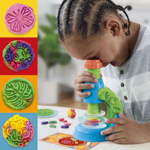 Play-Doh Mikroskop mit Licht - Knetspielset für Kinder-3