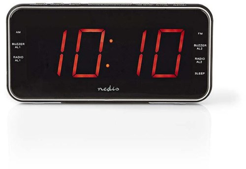 OttoSimon digitale Weckerradio - LED-Display - FM/AM Radio - Schlummerfunktion