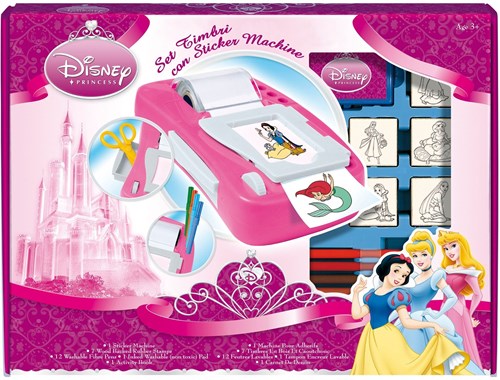 Multiprint Disney Prinzessin Sticker-Maschine Set - Kreatives Spielzeug-2