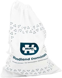 BigJigs Holz Domino Spiel wilde Tiere FSC Waldtiere Lernspiel