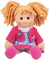 BigJigs Puppe Maggie - weiche Stoffpuppe 34 cm für Kinder-2