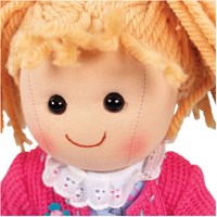 BigJigs Puppe Maggie - weiche Stoffpuppe 34 cm für Kinder-3