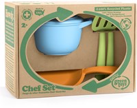Green Toys Kochset - Nachhaltiges Küchenspielzeug für Kinder ab 2 Jahren
