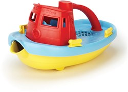 Green Toys Tugboat - Rot