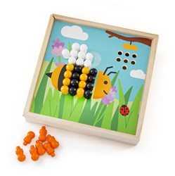 Bigjigs Garten Stecktafel