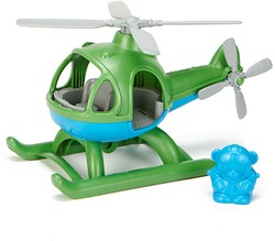 Green Toys Spielzeug Hubschrauber grün - nachhaltiges Kinderspielzeug