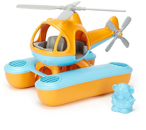 Green Toys Seehelikopter orange - nachhaltiger Spielzeug Helikopter