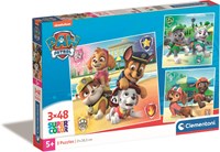 Clementoni Legpuzzel Super Color Vierkant PAW Patrol, 3x48st.