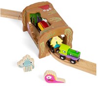 BigJigs Holzspielzeug Monster-Tunnel Eisenbahn Zubehör-3
