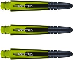 Winmau Dartschäfte Vecta kurz grün - 3er Set Polycarbonat Schäfte